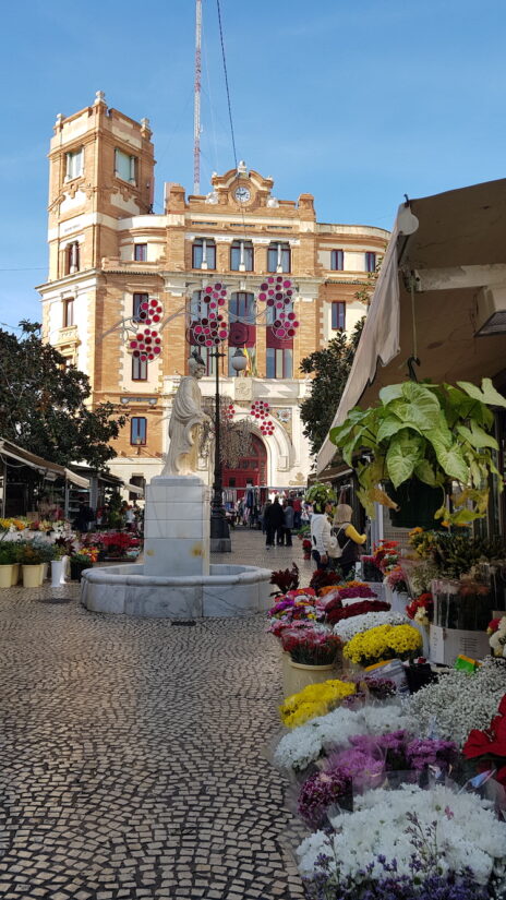 Plaza de las Flores de Cádiz