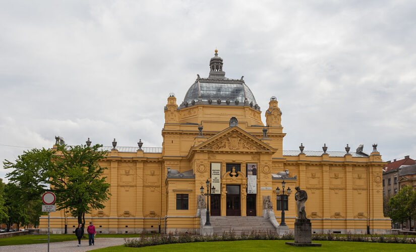 Pabellón del Arte, Zagreb. Foto de Diego Delso, CC BY-SA 3.0, via Wikimedia Commons