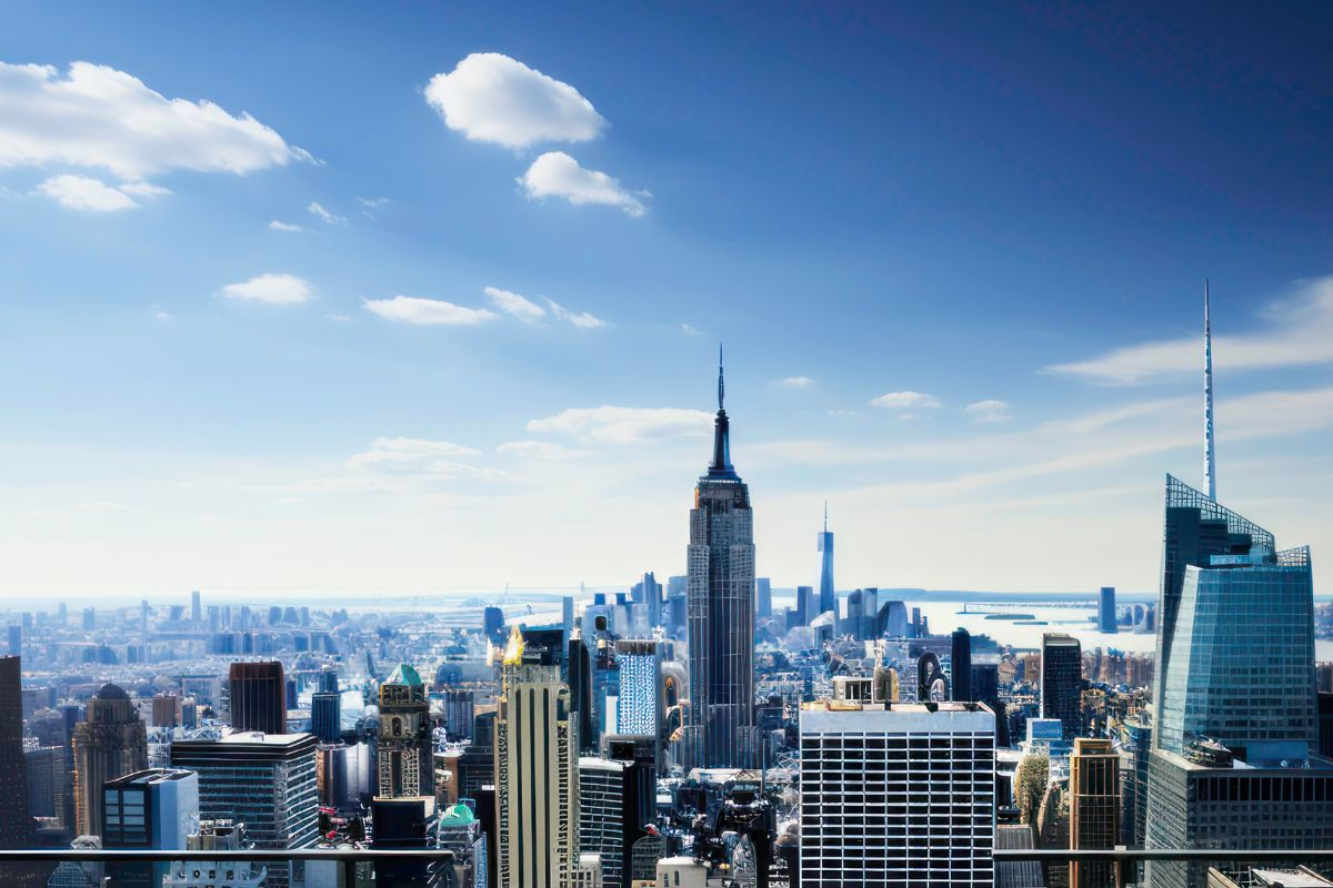 Vistas de Nueva York desde el Rockefeller Center