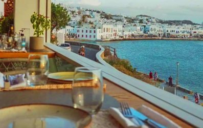Restaurantes románticos Mykonos